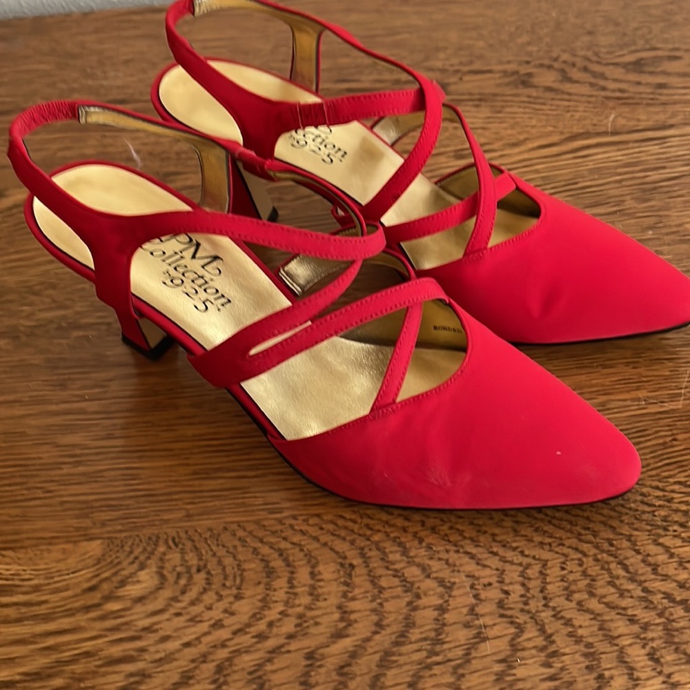 PM Collection Red Heels - Picture 3 of 5